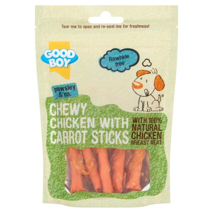 Chicken Carrot Stick Dog Treats 90G