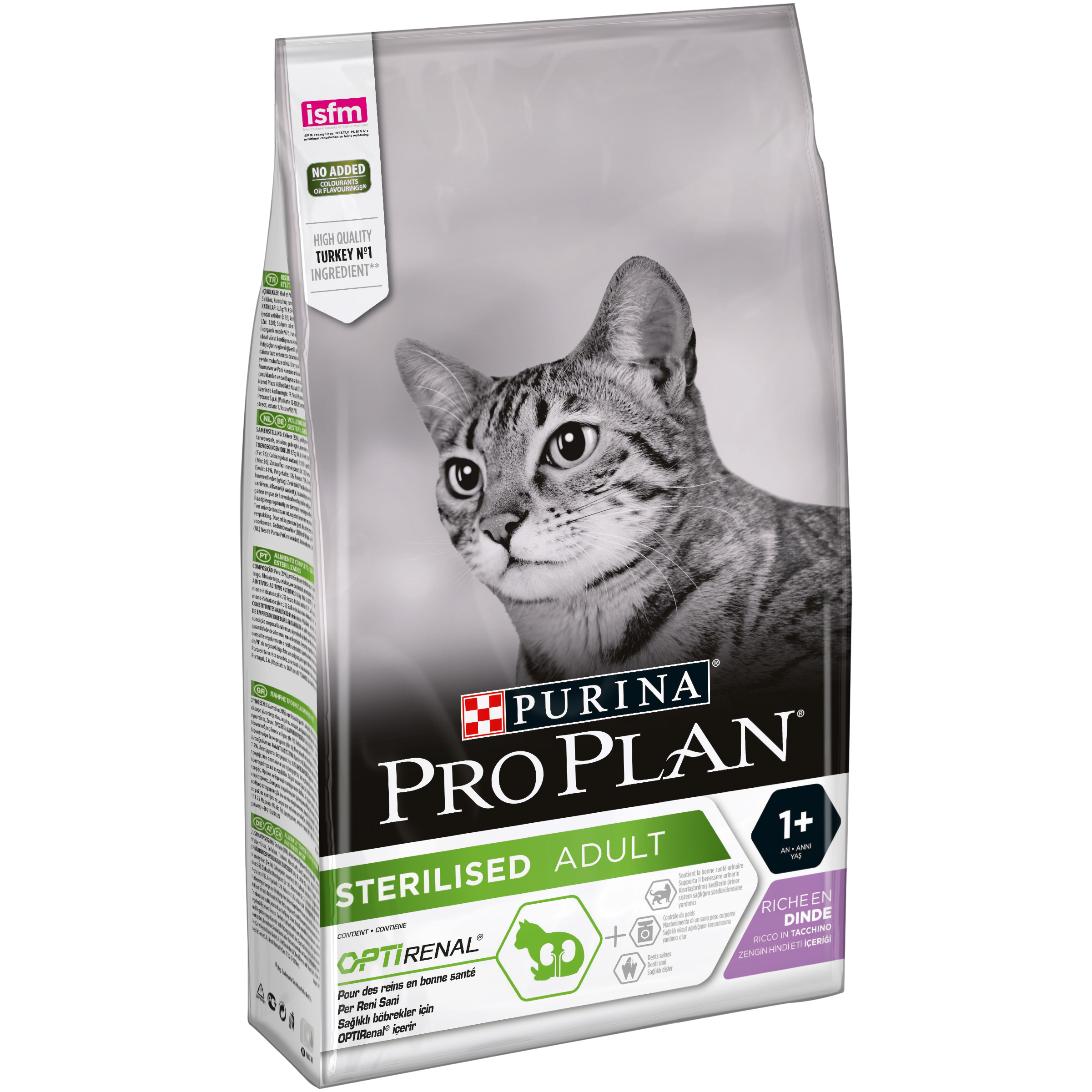 PURINA ® PRO PLAN ® Sterilised Adult 1+ year Rich in Turkey 1.5KG