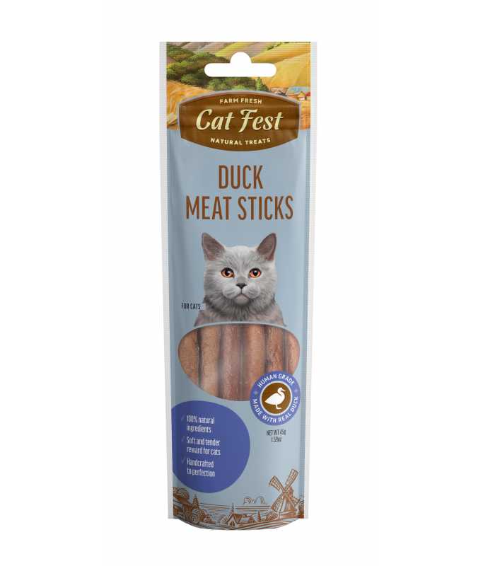 Cat Fest Meat Sticks Duck TREAT 45g