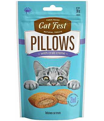 Cat Fest Pillows With Crab Cream 30g