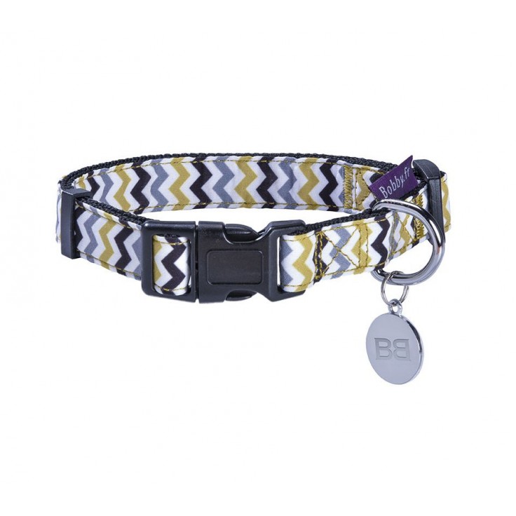 BOBBY ZIGZAG COLLAR - BLACK BOBBY ZIGZAG COLLAR - BLACK