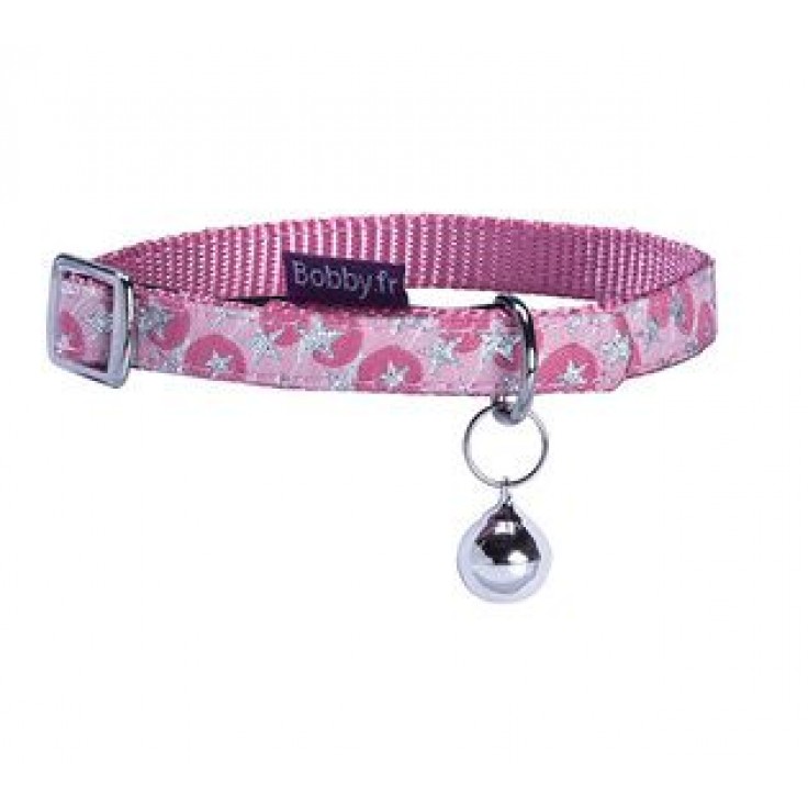 BOBBY CONFETTI CAT COLLAR - PINK