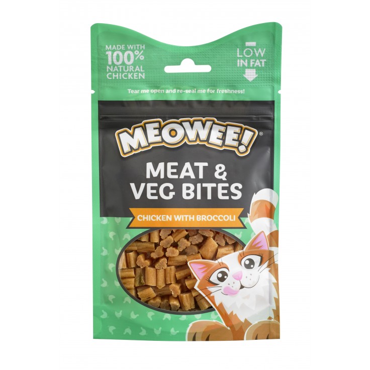 ARMITAGE MEOWEE MEAT, VEG & CHICKEN WITH BROCCOLI 35G