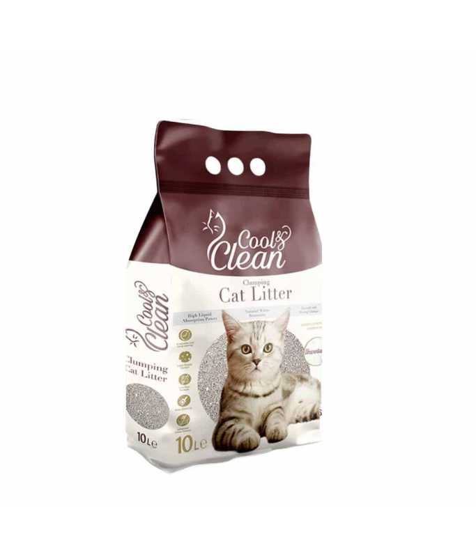 Patimax Cool & Clean Clumping Cat Litter 10L