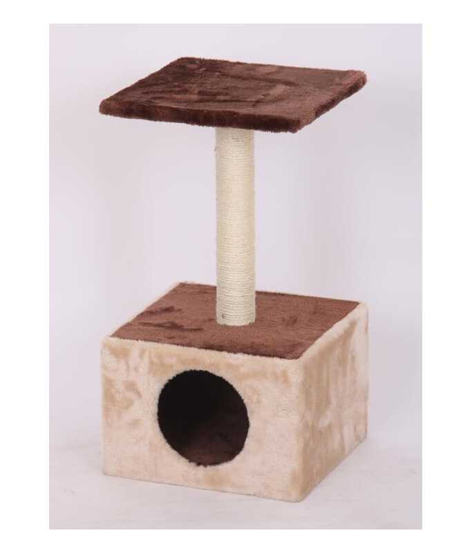 Catry Cat Tower With Scratcher - 30x30x55cm