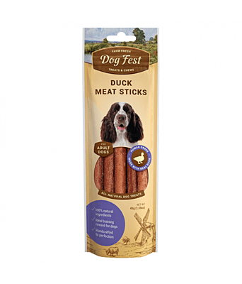 Dog Fest Duck Meat Sticks For Adult Dogs TREAT - 45g (1.59oz)