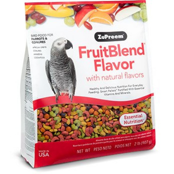 ZUPREEM FRUITBLEND FLAVOR MEDIUM & LARGE PARROT FOOD 2LB