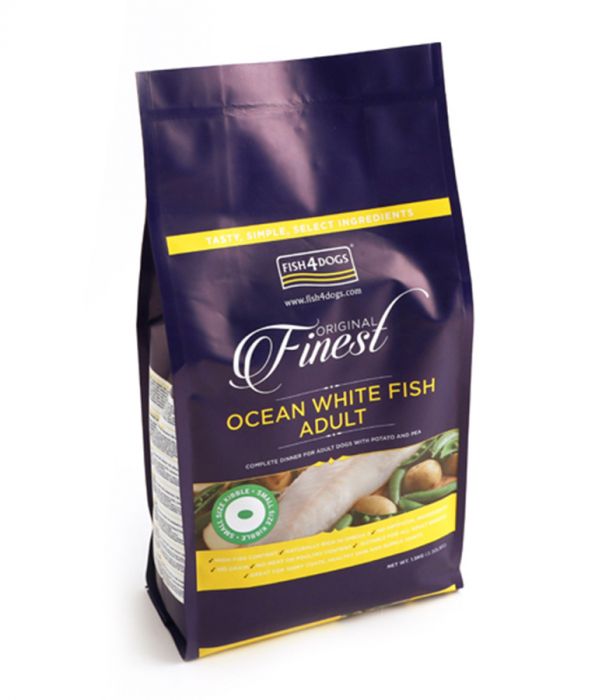 Fish4Dogs Ocean White Fish Adult Small Kibble 1.5KG
