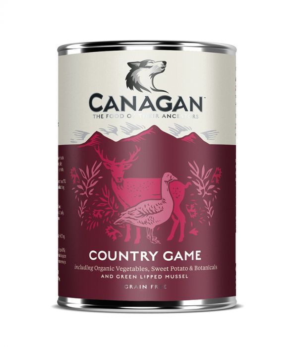 Canagan Country Game Dog Tin Wet Food 400G