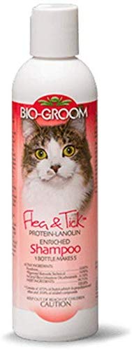 Bio Groom Flea & Tick Cat Shampoo, 8oz