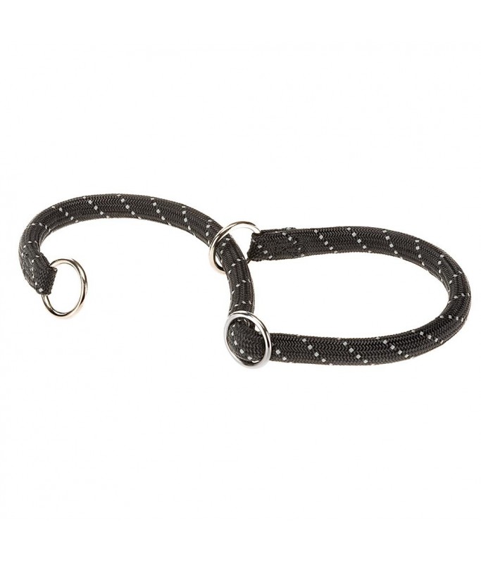 Ferplast Sport Reflex CS Reflective Dog Semi - Strangling Collar BLACK