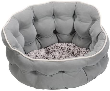 SmartyKat® Crown Comfort™ 17x 17x 9 Round Pet Bed