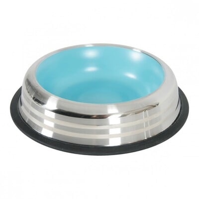 MERENDA STAINLESS NON-SLIP BOWL - BLUE 225ML