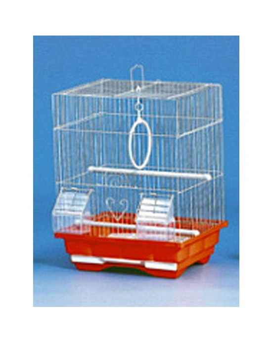 PADO BIRD CAGE DNG (MEDIUM)FULL WHITE: SIZE:35×28×46CM - 10 PCS/BOX