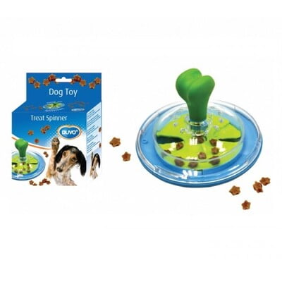 DUVO TREAT SPINNER -DOG TOY (14.5X10CM):(1717008)