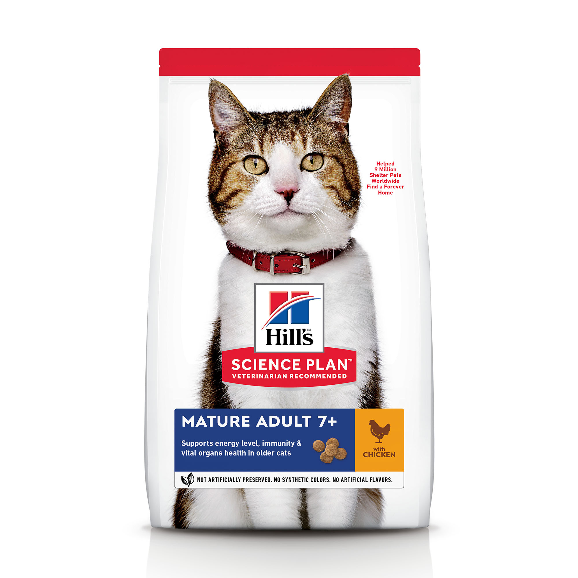 Hills Science Plan Mature Adult 7+ Cat w/Chicken 1.5kg