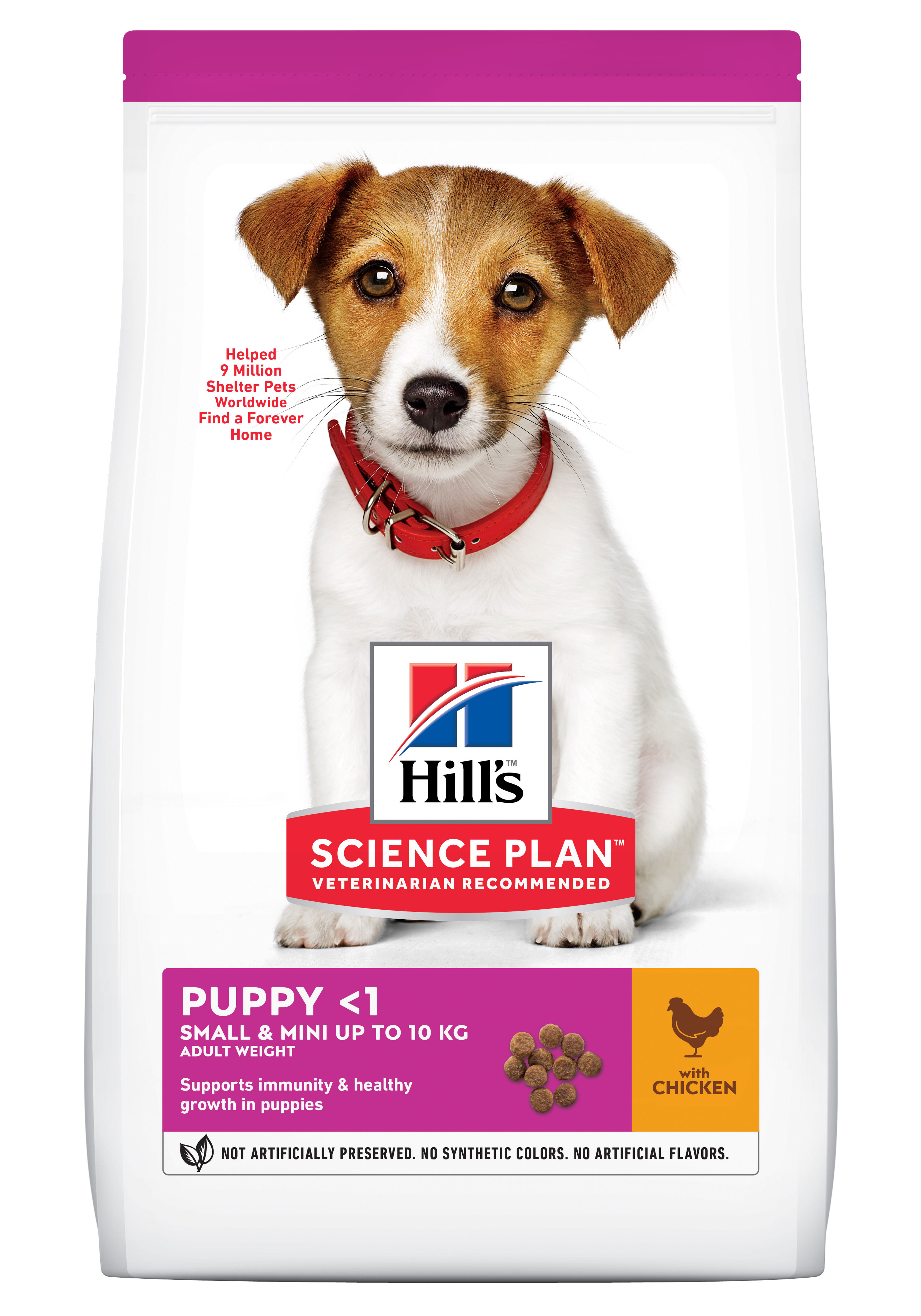 Hills Science Plan Puppy Small & Mini w/ Chicken 1.5kg