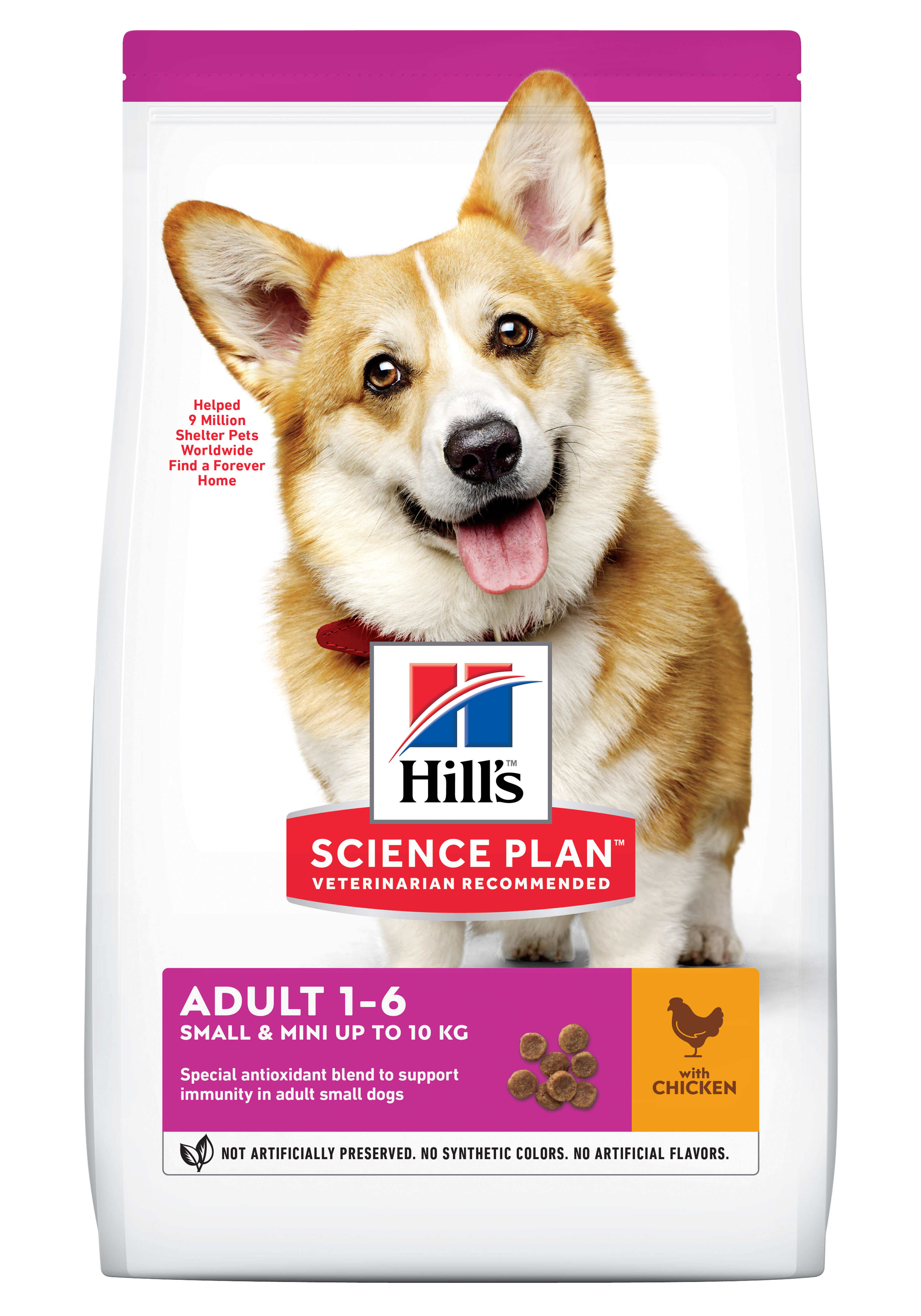 Hills Science Plan Canine Adult Small & Mini w/ Chicken 1.5kg