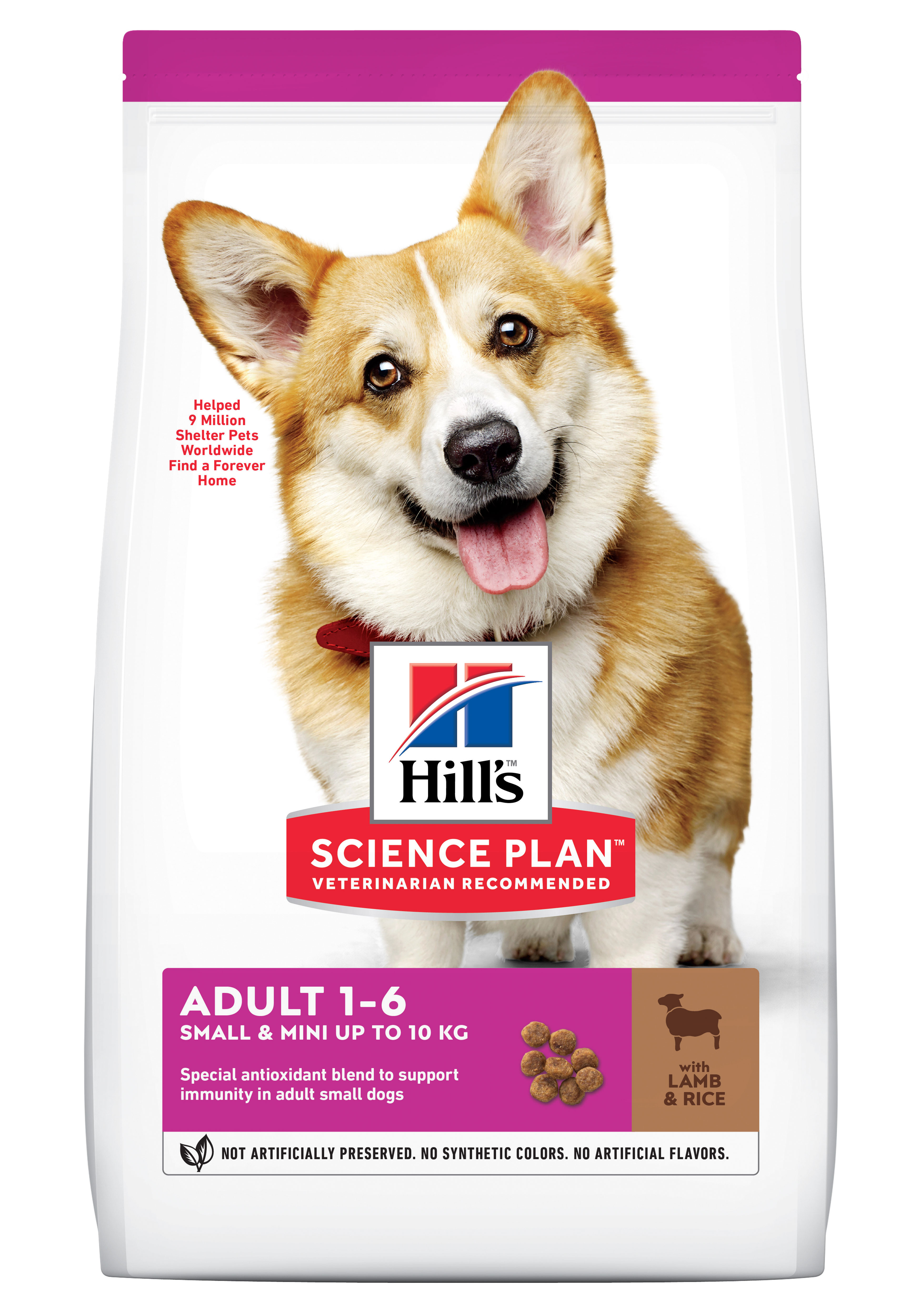 Hills Science Plan Canine Adult Small & Mini w/Lamb & Rice 1.5kg