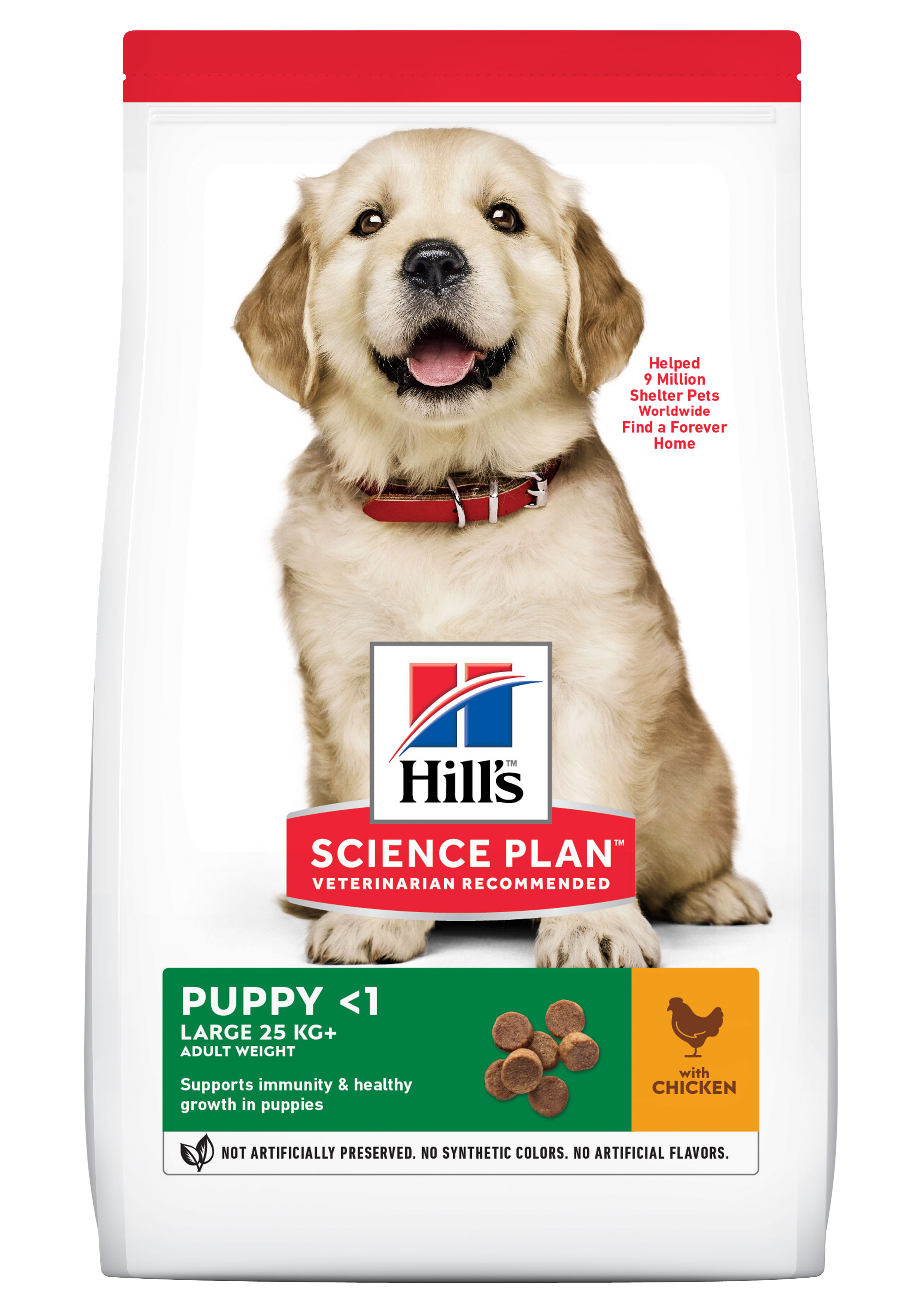 Hills Science Plan Puppy Large Breed w/Chicken 2.5kg