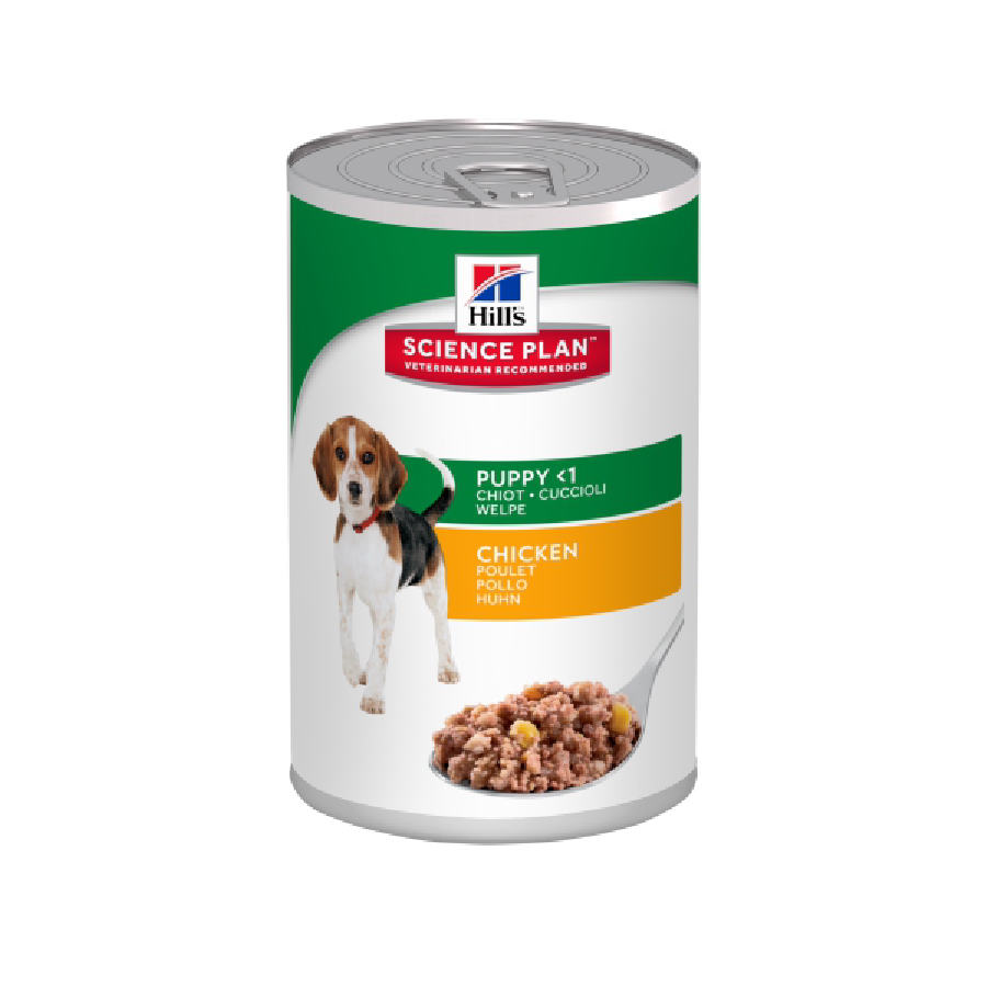 Hills Science Plan Puppy Savoury Canine w/Chicken 370GX12 Hills Science Plan Puppy Savoury Canine w/Chicken 370GX12