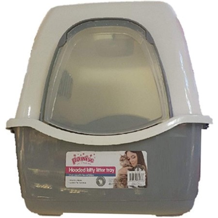 Pawise Hooded Kitty Litter Tray, 58X43X48 Cm
