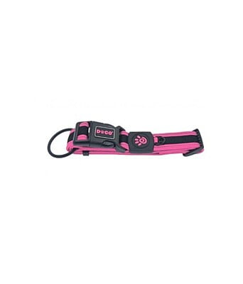 DOCO ATHLETICAL LOW STRAIN MESH COLLAR REFLECTIVE PINK