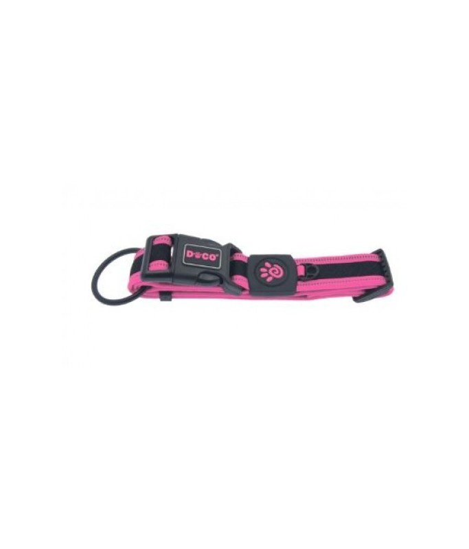 DOCO ATHLETICAL LOW STRAIN MESH COLLAR REFLECTIVE PINK