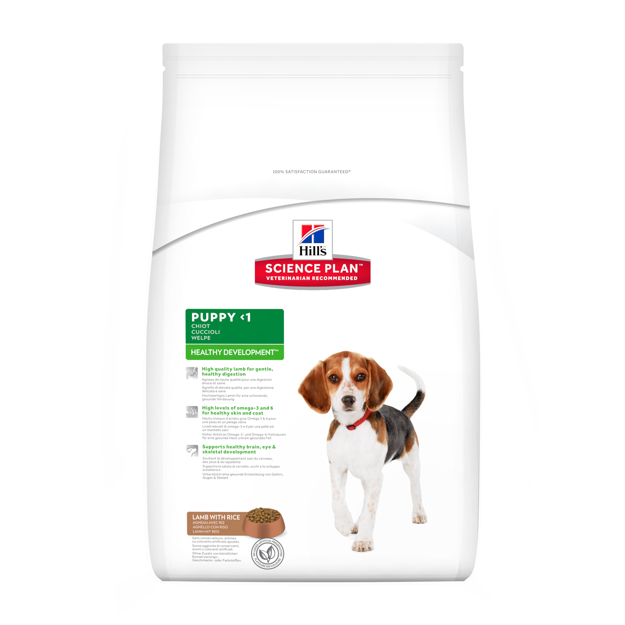 Hills Science Plan Puppy Healthy Development w/ Lamb & Rice 12KG