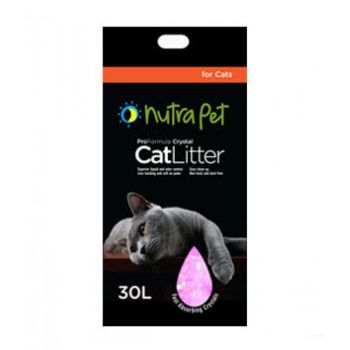 Nutrapet Cat Litter Silica Gel 30L 20KGS- Scented Aloe Vera