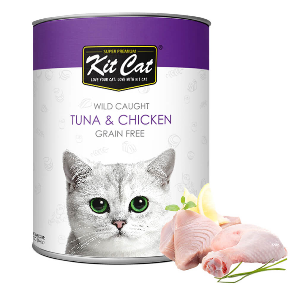 Kit Cat Tuna & Chicken 400G (Wet Food)