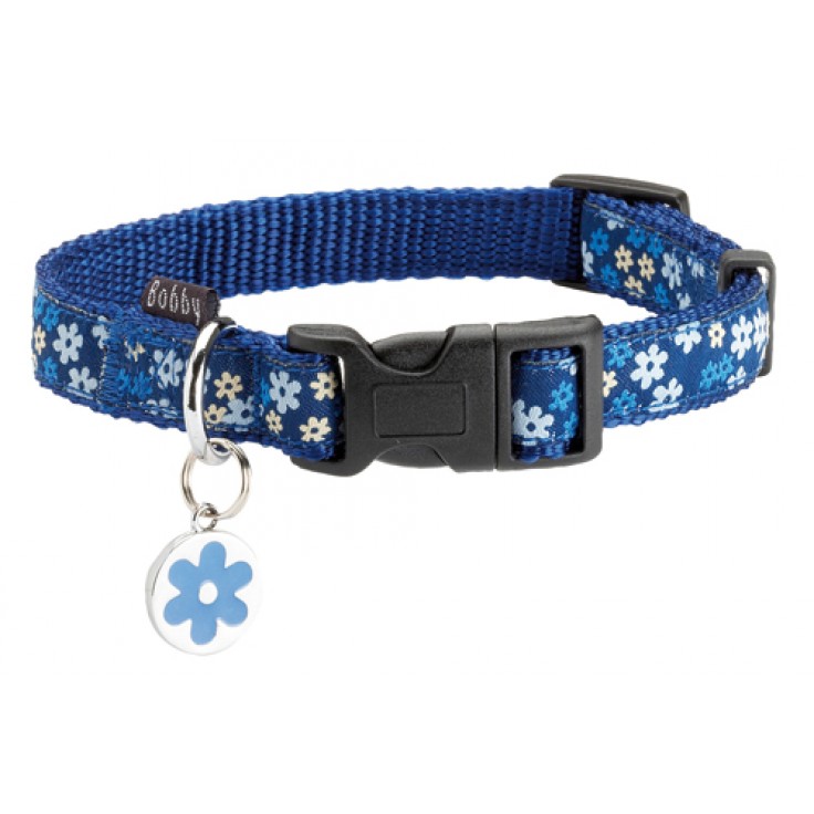 BOBBY FLOWER COLLAR - BLUE