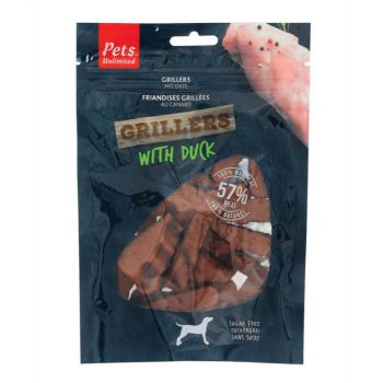 Pets Unlimited Grillers with Duck - 100G Dog Treat