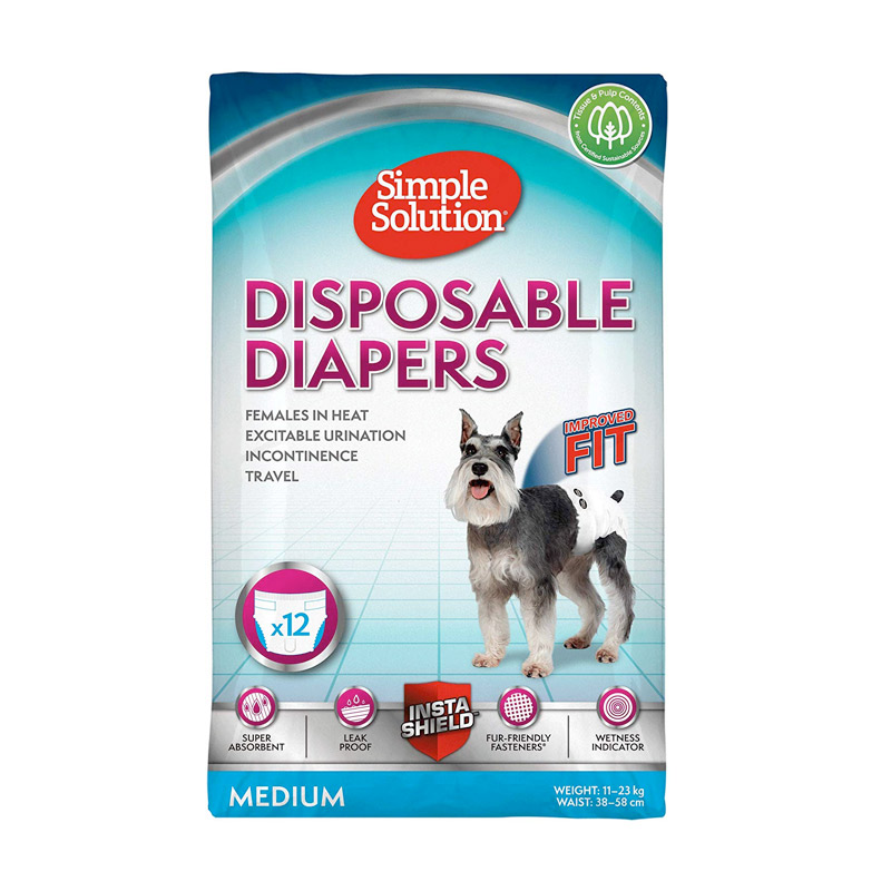 Simple Solution Disposable Diapers Medium