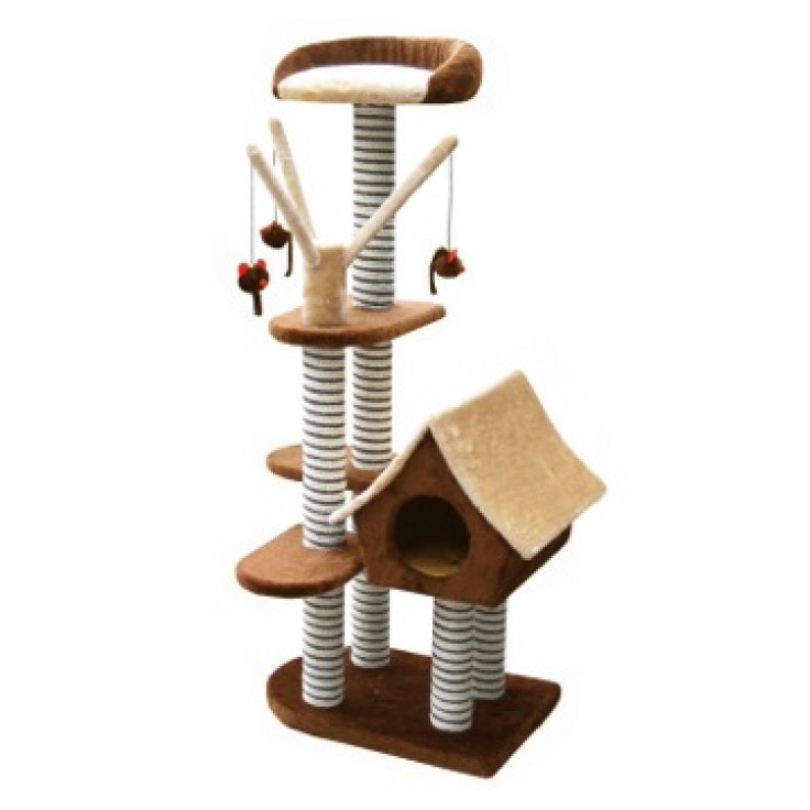 FAUNA SAGRADA CAT SCRATCHING POLE - BROWN FAUNA SAGRADA CAT SCRATCHING POLE - BROWN