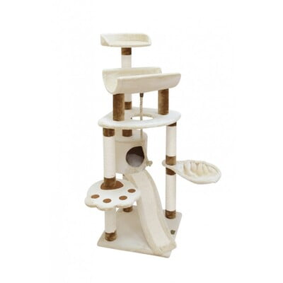 FAUNA SHANTAL CAT POLE - BEIGE-BROWN