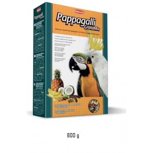 PADOVAN GRANDMIX PAPPAGALLI 600 G- (Parrot) FOOD