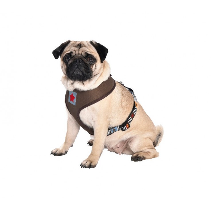 BOBBY MUSIQUE T-SHIRT HARNESS - BROWN BOBBY MUSIQUE T-SHIRT HARNESS - BROWN