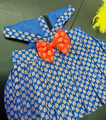 BLUE PATAKHA DRESS