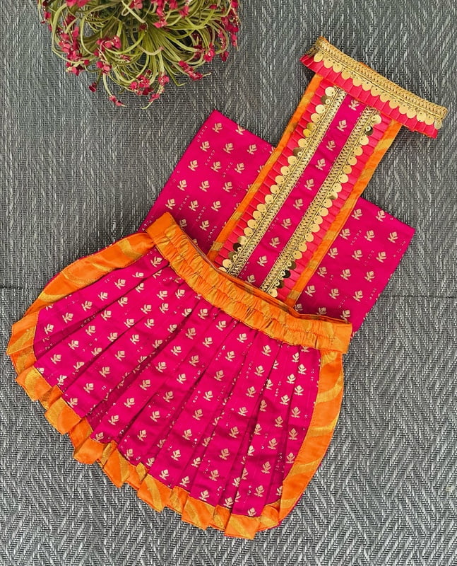 KESARI LEHENGA CHOLI