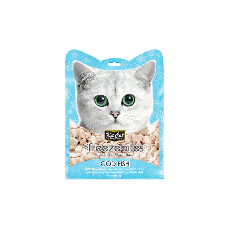 Kit Cat Freezebites Cod Fish 15g