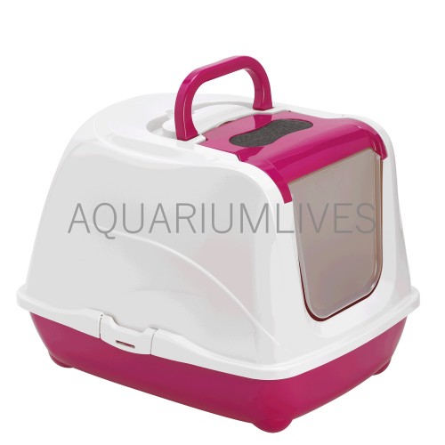 MODERNA FLIP-CAT JUMBO 39x50x37 cm PINK (C240) LITTER BOX