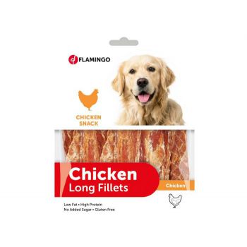 FLAMINGO CHICKEN BREAST FILLET DOG TREATS