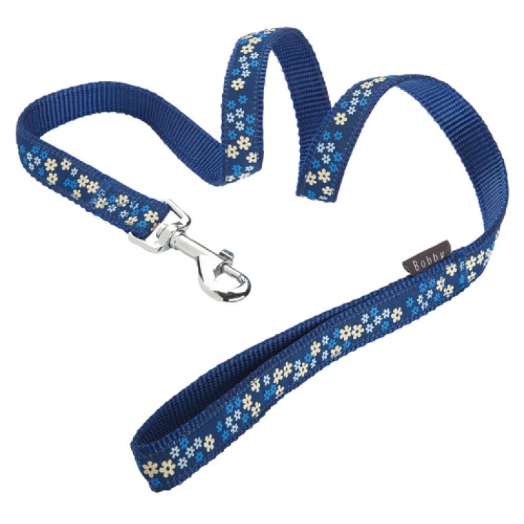 BOBBY FLOWER LEAD - BLUE