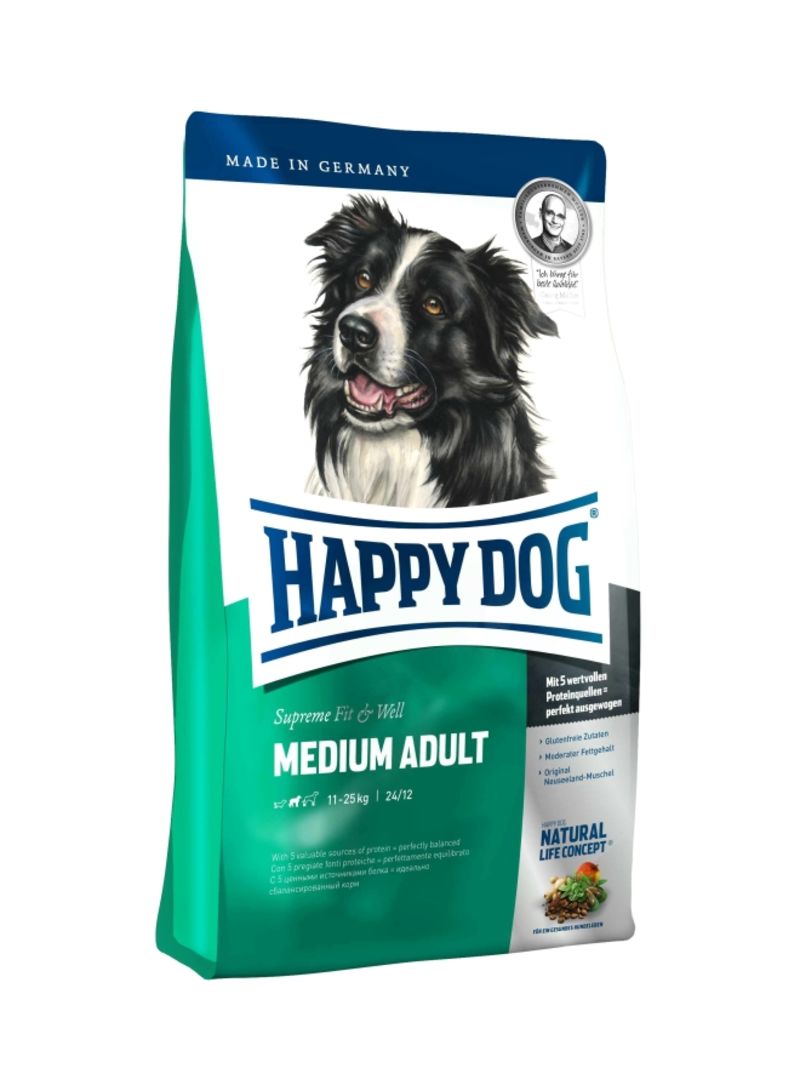 Happy Dog Supreme Fit &amp; Well Medium Adult - 12.5KG