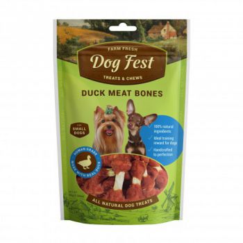 Dog Fest Duck meat bones for mini-dogs - 55g (1.94oz)