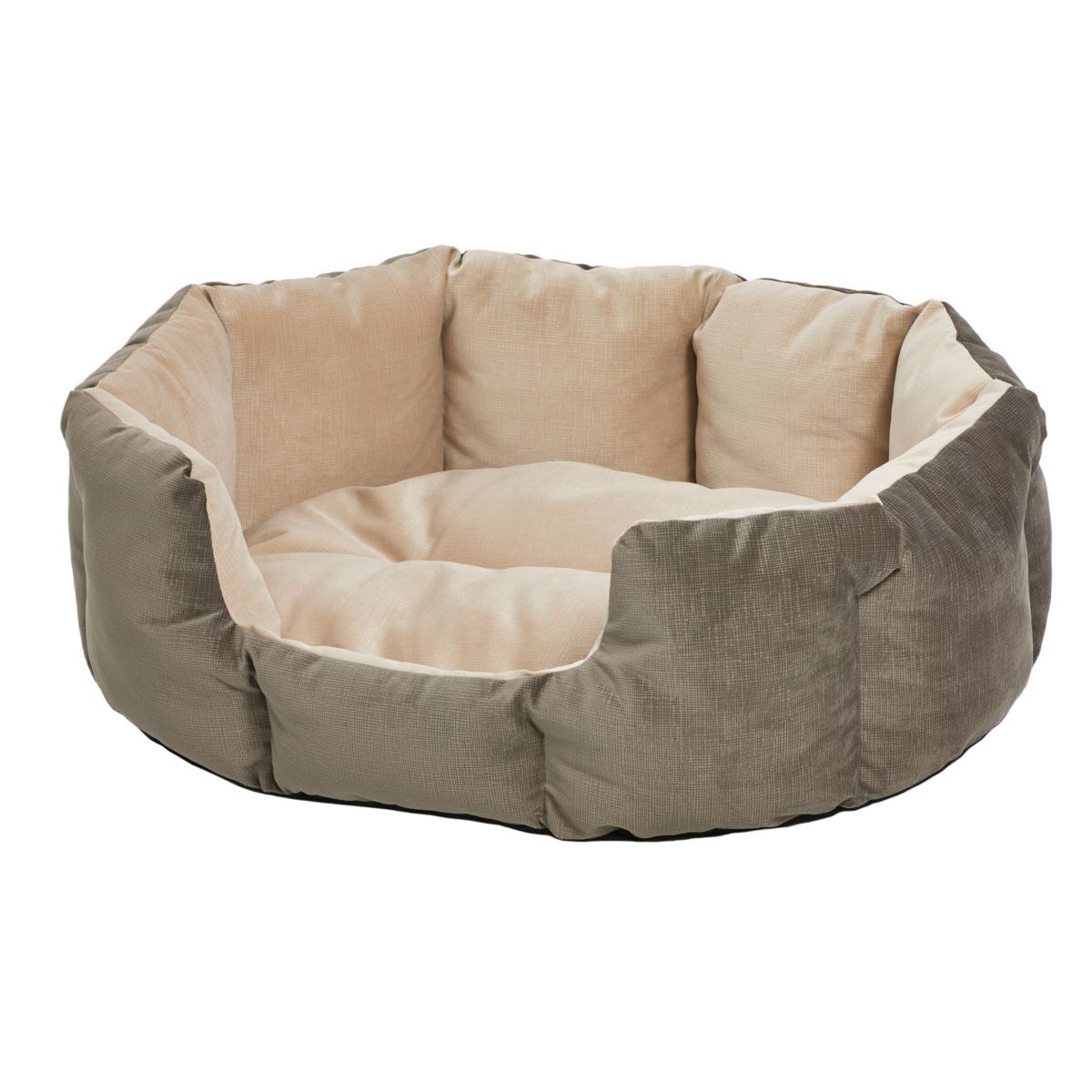 Midwest QuietTime Deluxe Gray Tulip Bed (Medium)