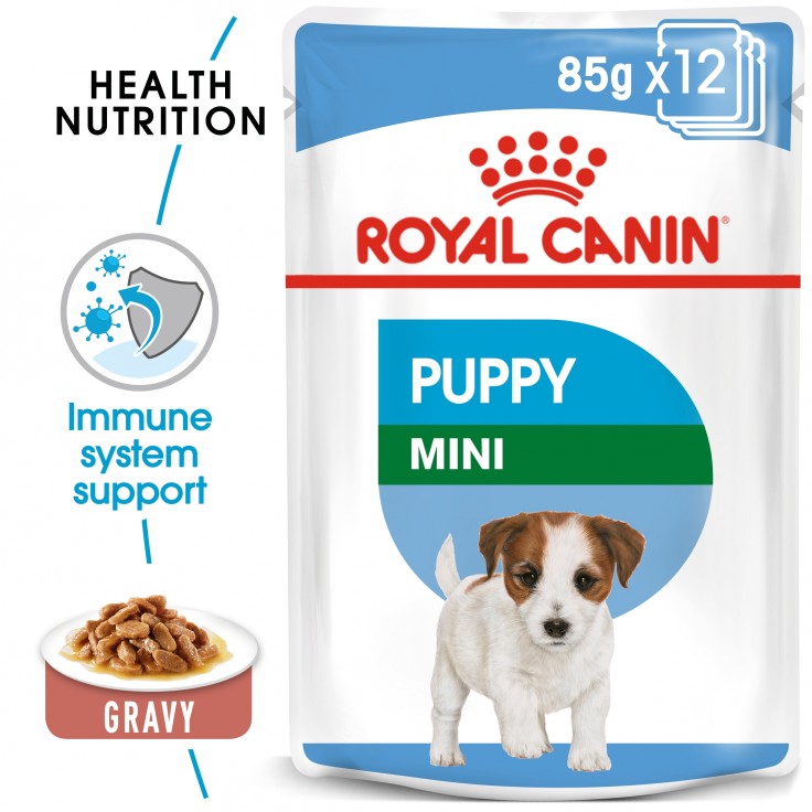 Royal Canin Wet Food SHN Mini Puppy 12x85G (pouches) Royal Canin Wet Food SHN Mini Puppy 12x85G (pouches)