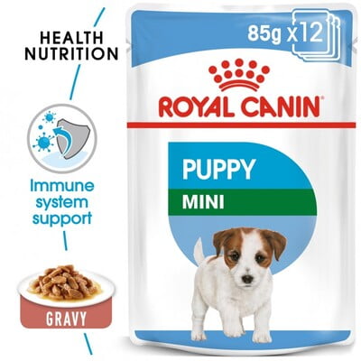 Royal Canin Wet Food SHN Mini Puppy 12x85G (pouches)