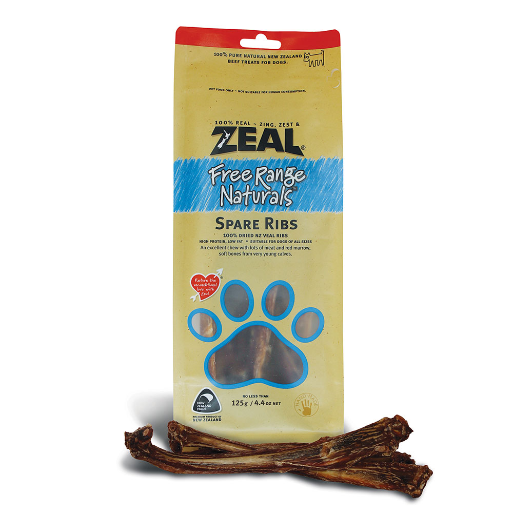 Zeal Spare Ribs (125gr) Dog Treat
